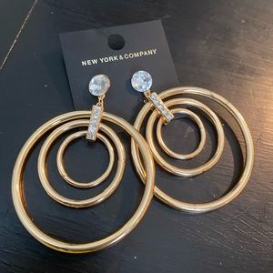 Gold hoops Earrings